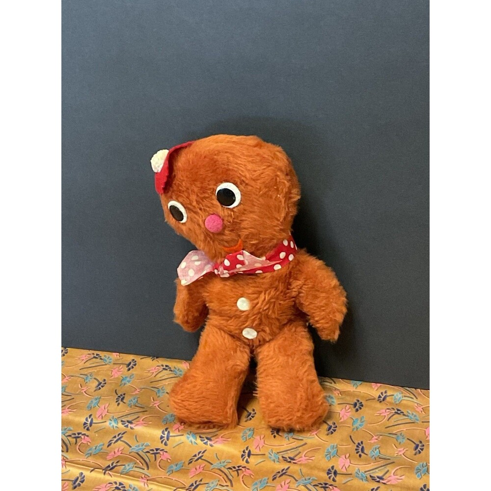 Early Commonwealth Toy Company Gingerbread Man Plush Vintage